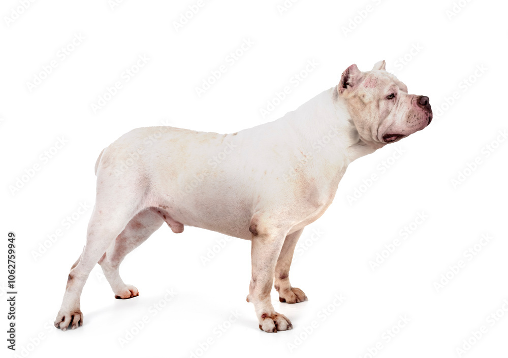 Obraz premium bully XXL in studio