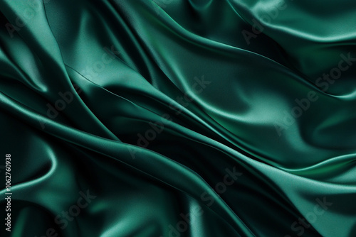 green silk background