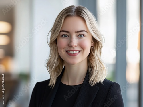 Smiling Businesswoman Portrait