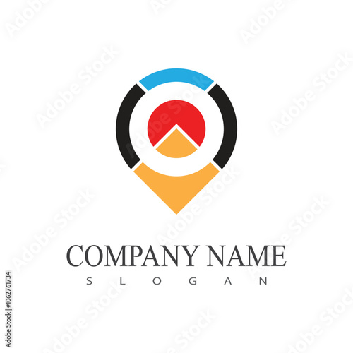 Free Download Target icon vector ilustration template - GFXLoad