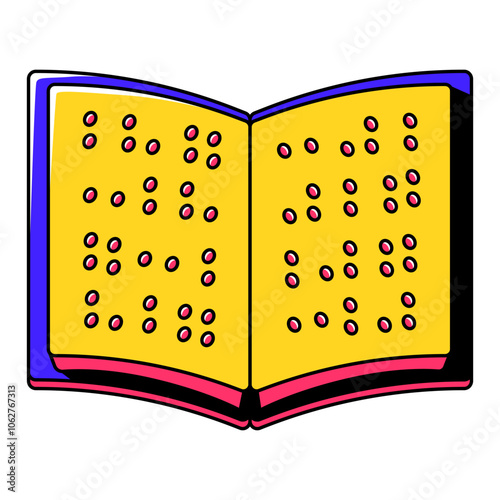 Braille Book Illustration