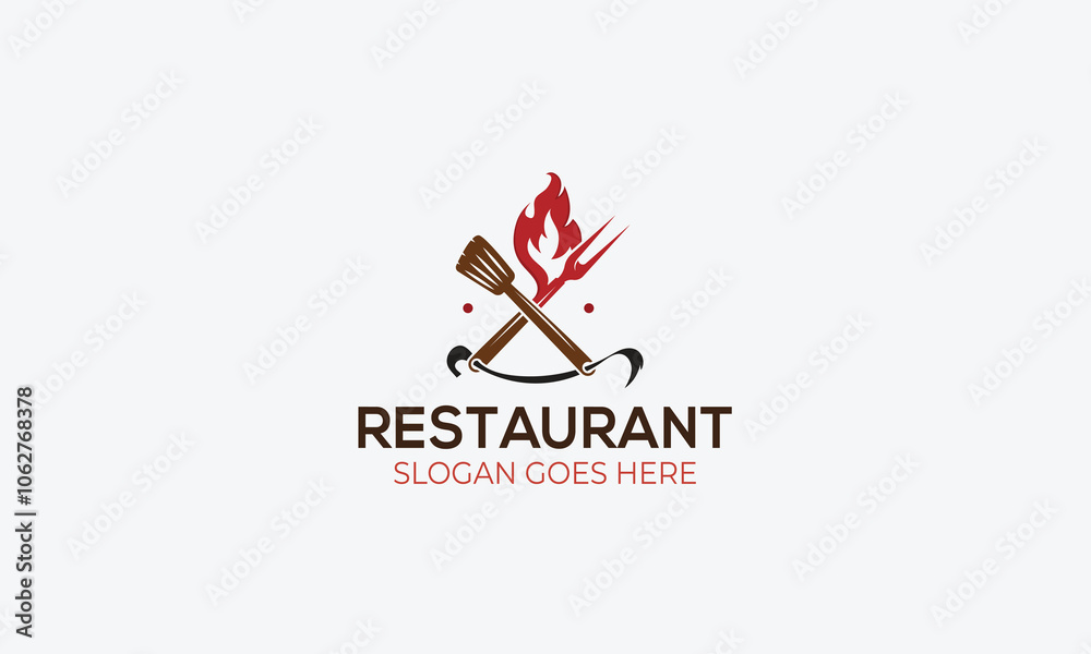 Restaurant logo design vector template Restaurant logo design vector template
