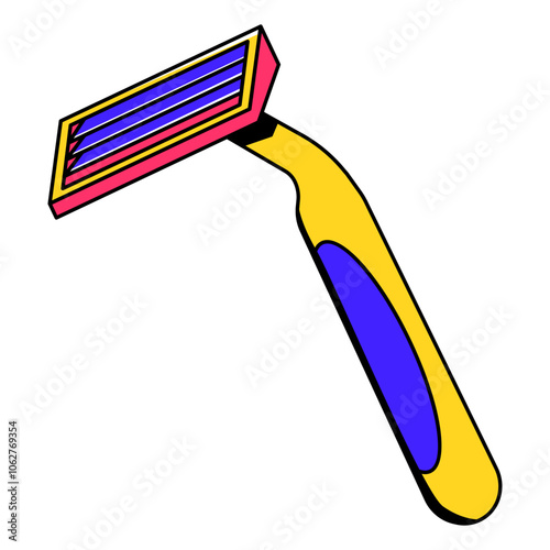 Barber Razor Illustration