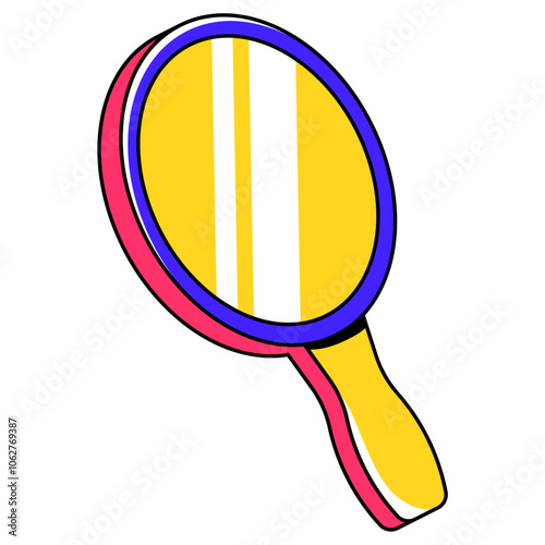 Hand Mirror Illustration