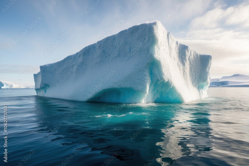 Antarctic iceberg in the snow
Antarctic iceberg in the snow