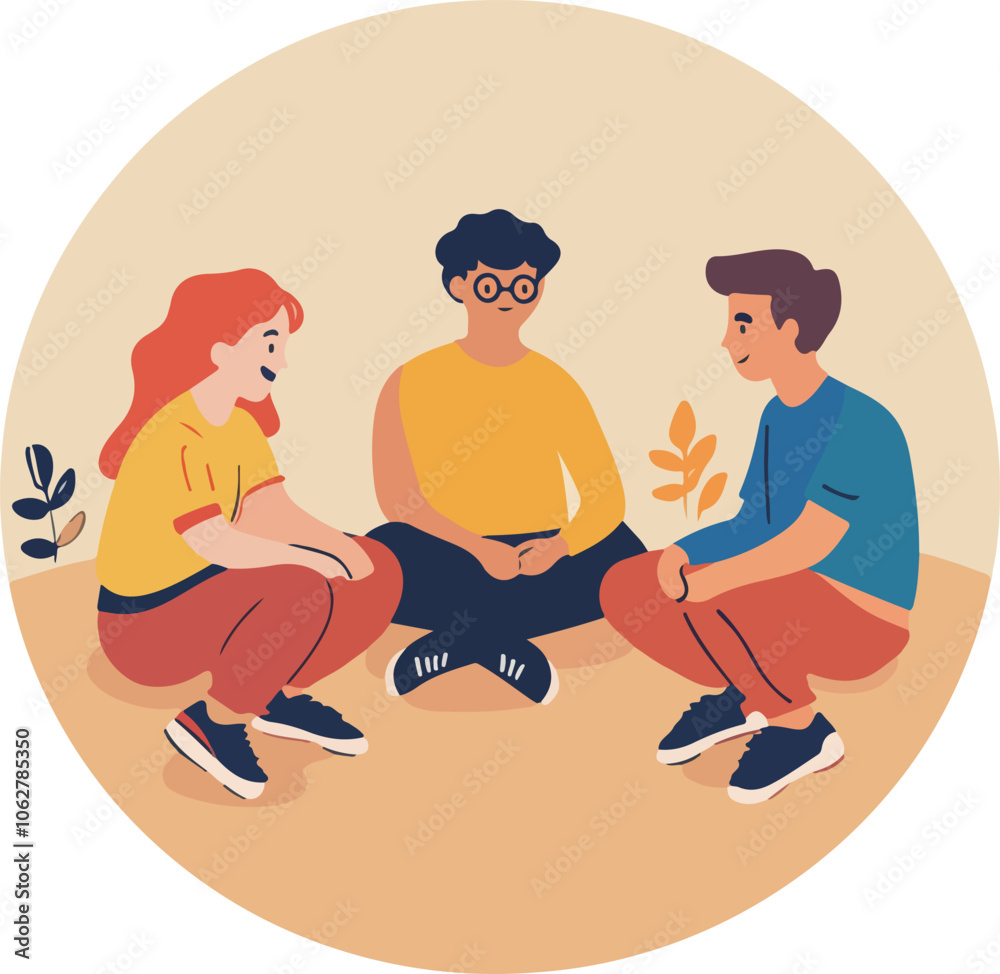 Friendly Group Discussion