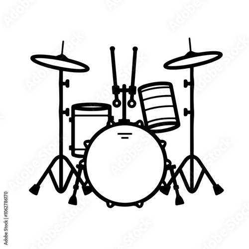 Drums Vector Logo