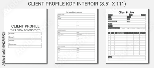 client profile details KDP interior designs