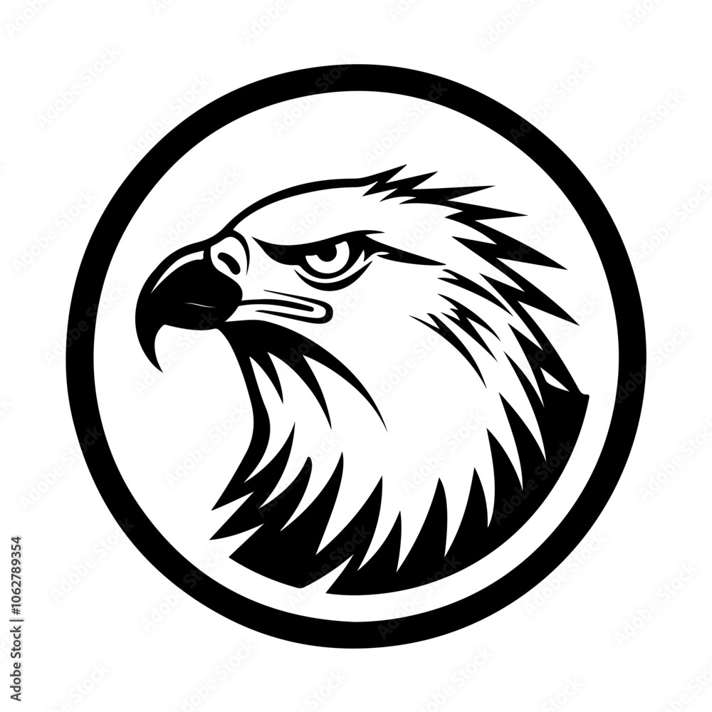 Obraz premium Eagle Claw Vector Logo