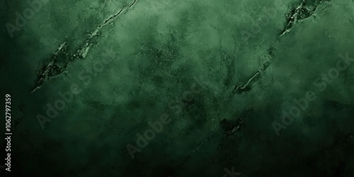 dark Green texture wall background, old vintage textured, vintage marbled textured border with soft center light, Christmas background