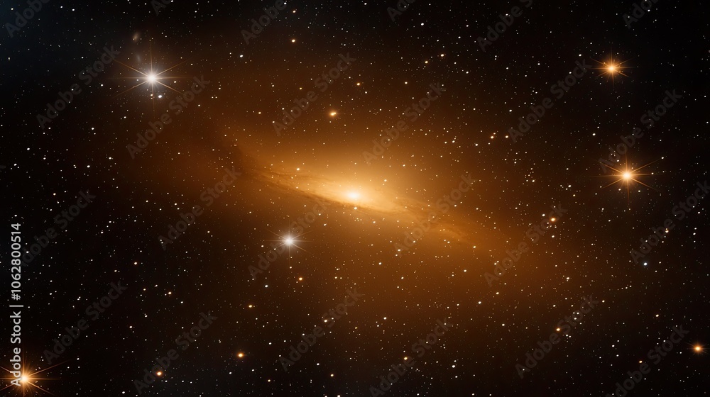 Celestial Wonders: A Glimpse of a Distant Galaxy Celestial Wonders: A Glimpse of a Distant Galaxy