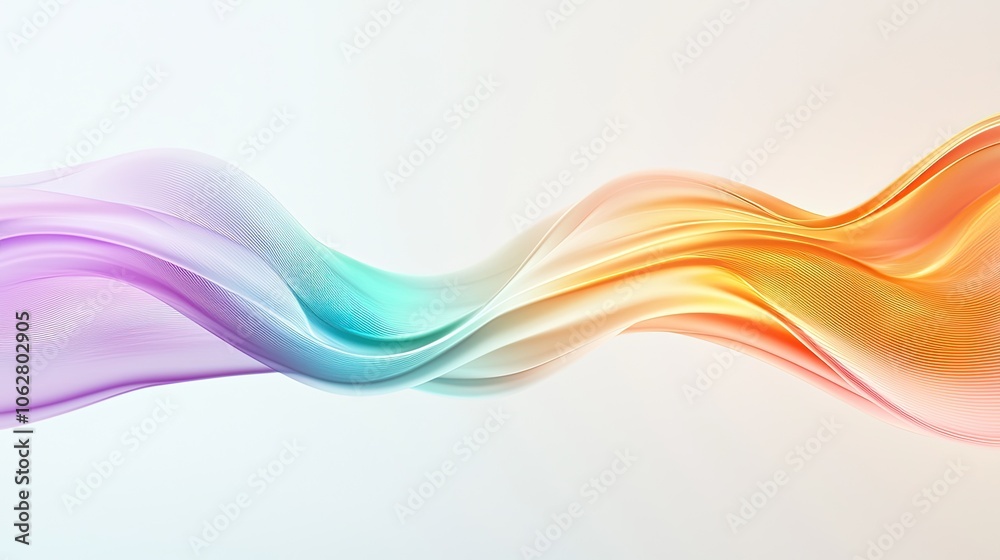Flowing Waves of Colorful Light Patterns Flowing Waves of Colorful Light Patterns