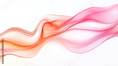 Wallpaper Mural Flowing Waves of Colorful Smoke Abstract Art Torontodigital.ca