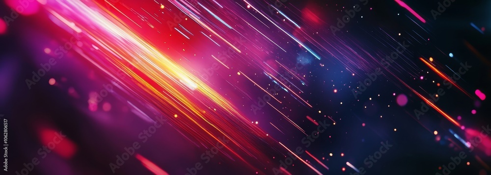 Modern technology background. Wide horizontal banner. Abstract digital concept Modern technology background. Wide horizontal banner. Abstract digital concept