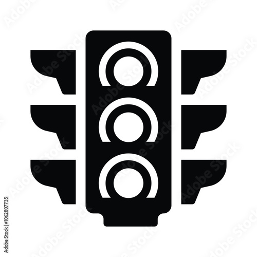 Traffic light icon