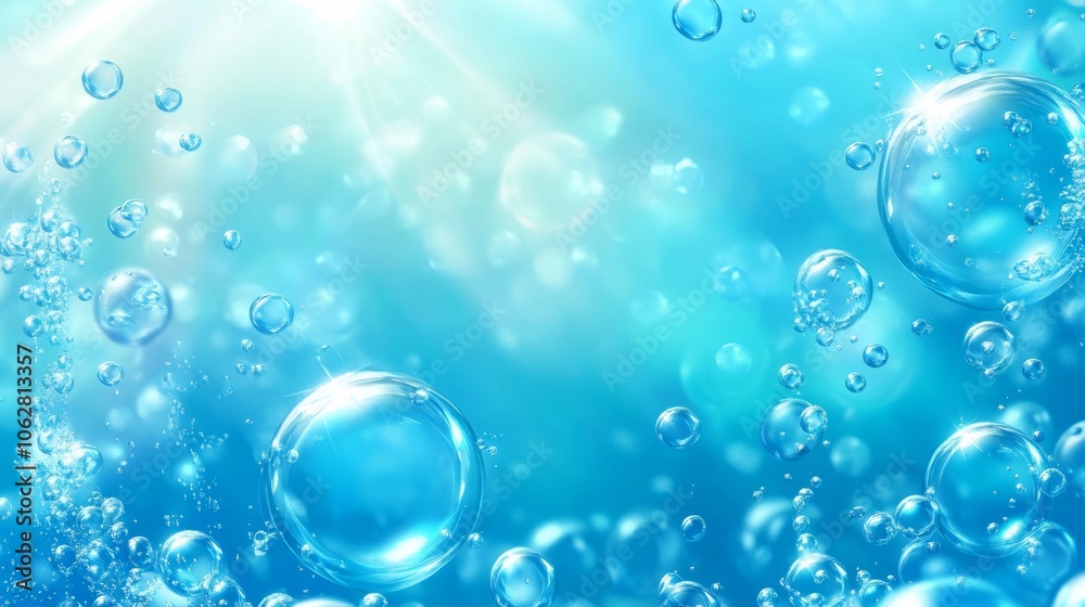 Realistic 3D modern background featuring dynamic fizzy liquid motion. Realistic 3D modern background featuring dynamic fizzy liquid motion.