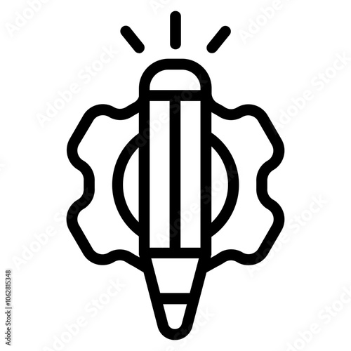 Creative idea Line Icon