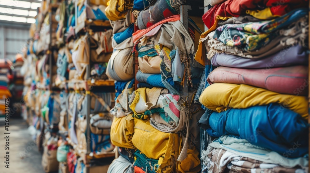 Fototapeta premium Sustainable fashion and ethical supply chain practices