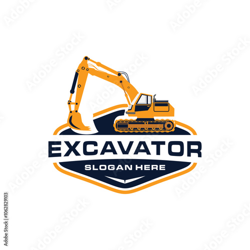 excavator logo skid steer logo