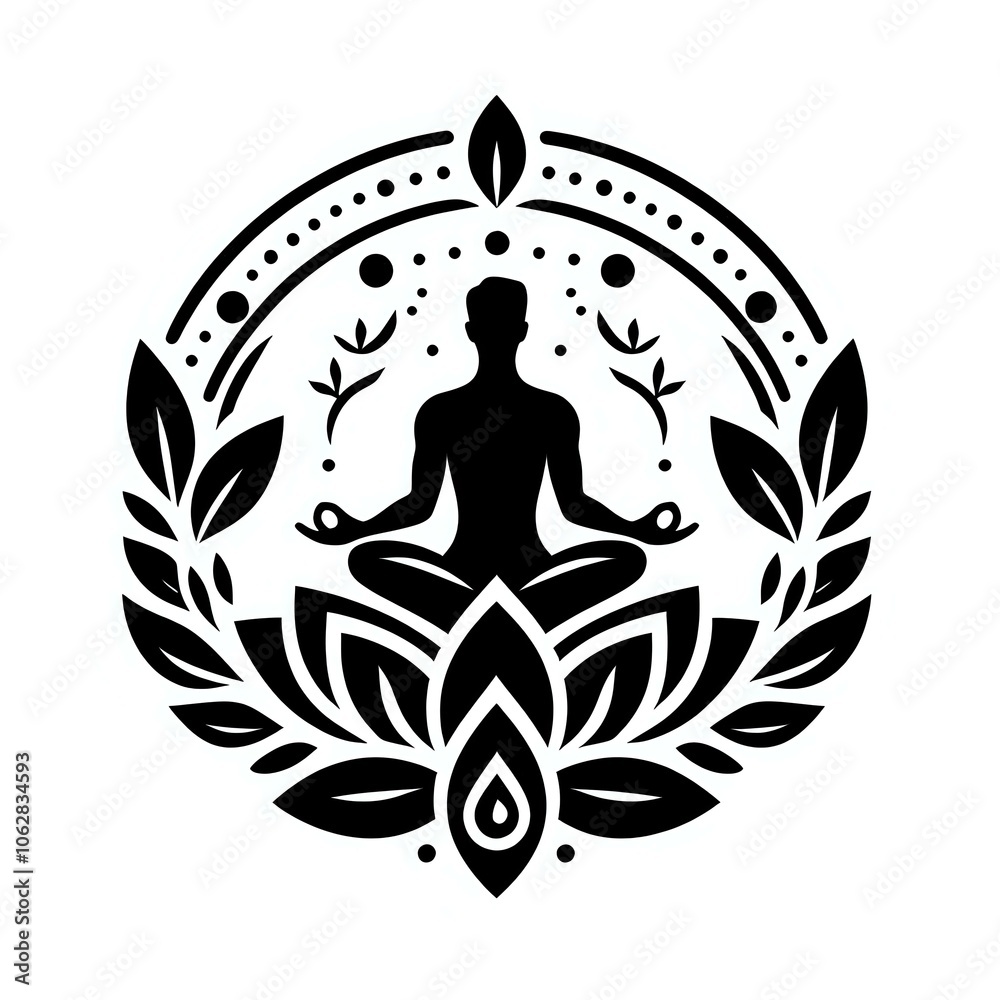 yoga lotus position
