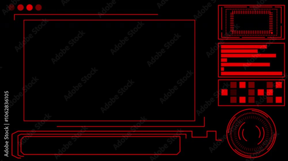4K digital Security HUD futuristic background in Alpha Channel. Technology Hud Security Camera for information call box bars, business, industry, and news channels in 4K.Technology cool designed HUD. 4K digital Security HUD futuristic background in Alpha Channel. Technology Hud Security Camera for information call box bars, business, industry, and news channels in 4K.Technology cool designed HUD.