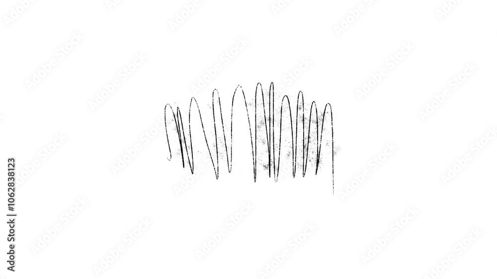 doodle or scribble animation hand drawn on white background doodle or scribble animation hand drawn on white background