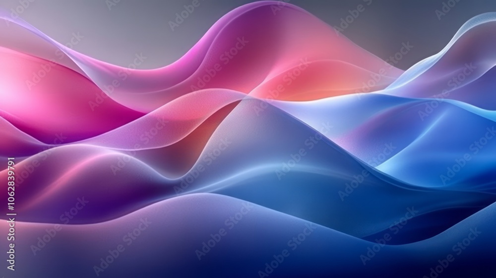 Fototapeta premium Vibrant Abstract Light Swirls in Motion Creating a Mesmerizing Display of Colorful Patterns and Shapes
