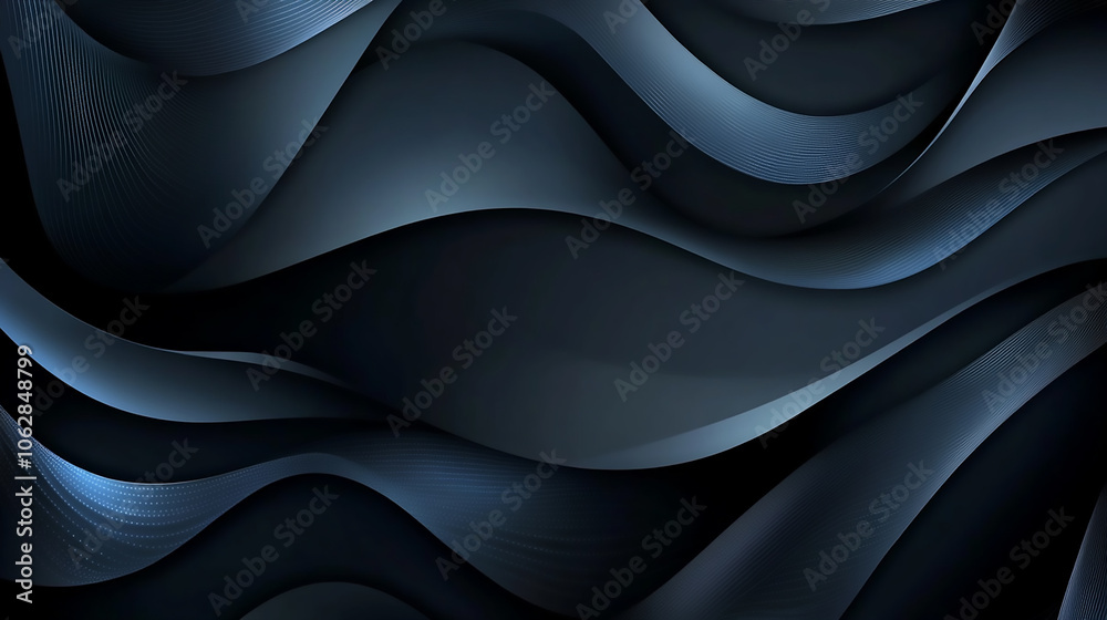 Abstract dark blue smooth liquid waves futuristic web banner design. Blurred fluid wavy background blue wave luxury abstract background Abstract dark blue smooth liquid waves futuristic web banner design. Blurred fluid wavy background blue wave luxury abstract background