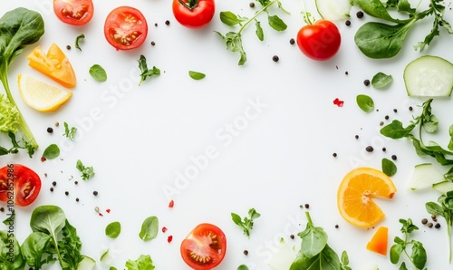 Minimalist Background: Celebrate World Vegetarian Day with Fresh Nutrition