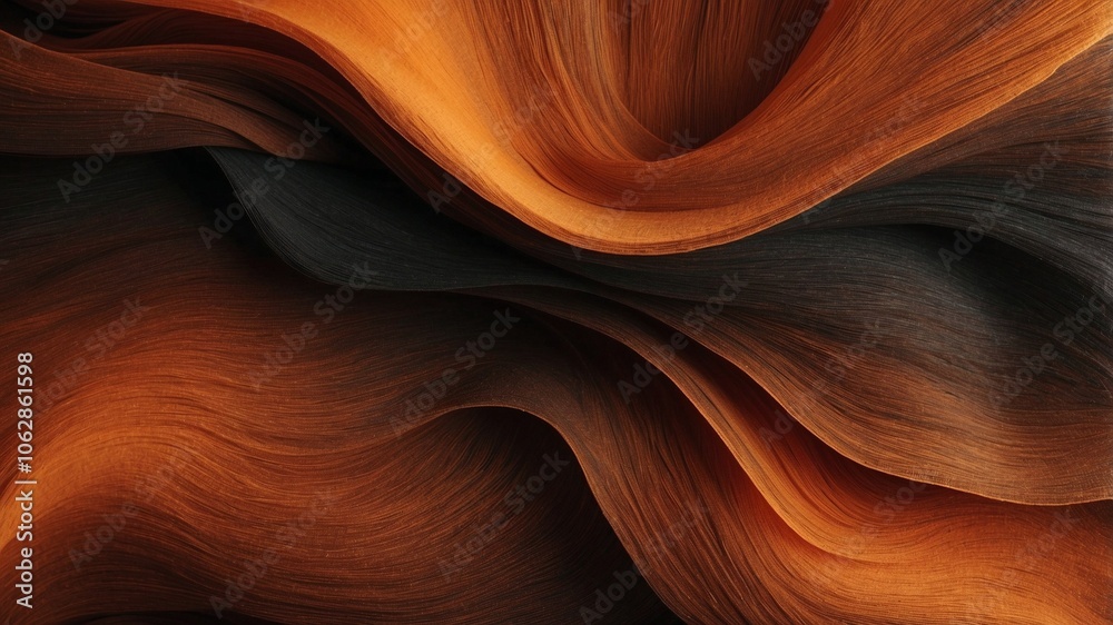 Fiber Texture Background Wallpaper in Orange Black Gradient Colors Fiber Texture Background Wallpaper in Orange Black Gradient Colors