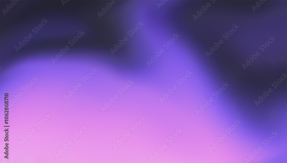 Fototapeta premium Purple Blue Gradient Vibrant Dreamy Vector Background. Sunrise, Sunset, Sky, Water Color Overlay Neon Design Element. Luxury Trendy Holograph Defocused Texture. Digital Funky Cool Tech Gradient Paper.