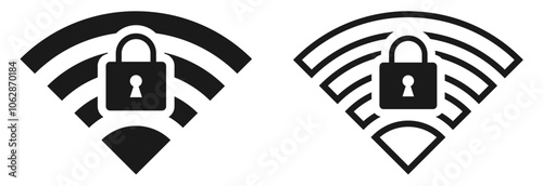 wifi internet security icon