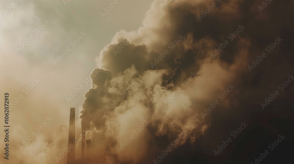 Industrial Pollution: Pollutants released from factories, including chemicals and toxic gases, contribute to environmental damage and health problems in surrounding areas.
Industrial Pollution: Pollutants released from factories, including chemicals and toxic gases, contribute to environmental damage and health problems in surrounding areas.