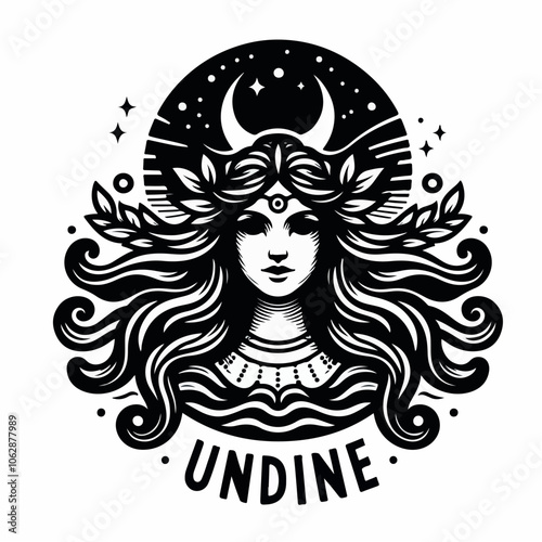 undine logo illustration