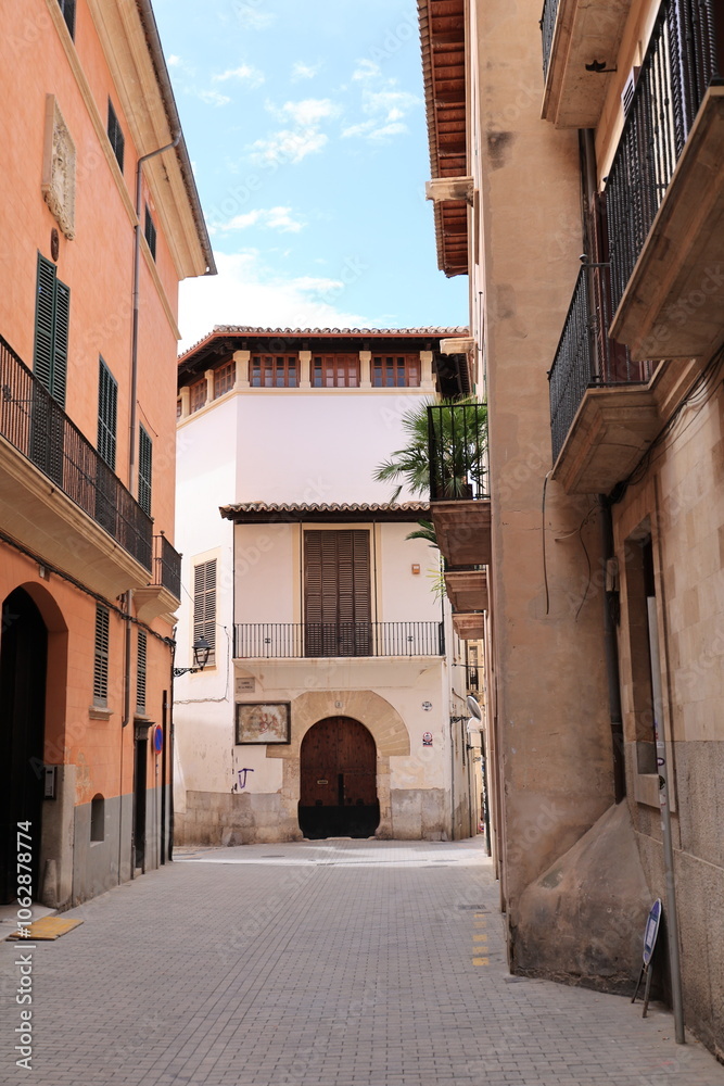 Obraz premium Blick in die Altstadt von Palma de Mallorca