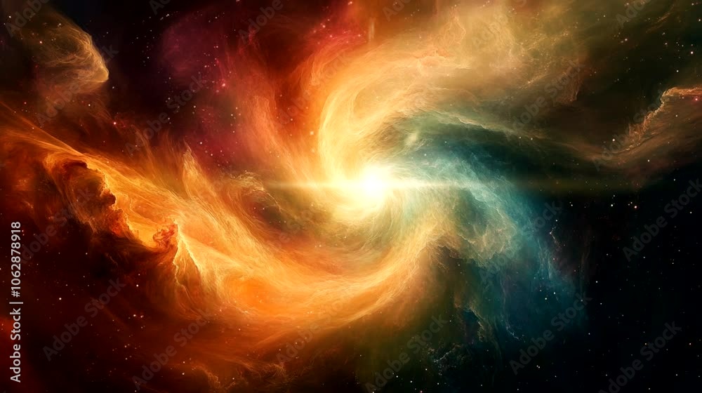 Galaxy cloud spiral scene, Camera slow motion with different angles Galaxy cloud spiral scene, Camera slow motion with different angles