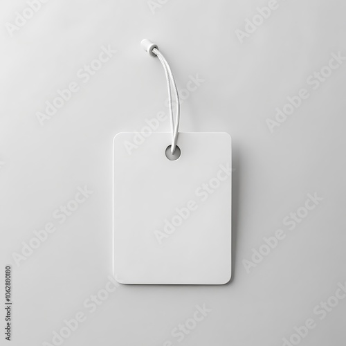 White label mockup on light background photo