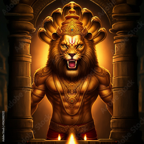 Illustration of Lord Narasi...