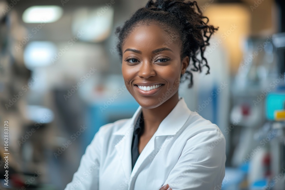 Scientist conducting research in a cutting-edge laboratory, emphasizing dedication and scientific expertise Scientist conducting research in a cutting-edge laboratory, emphasizing dedication and scientific expertise