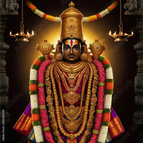 Illustration of Lord Venkat...