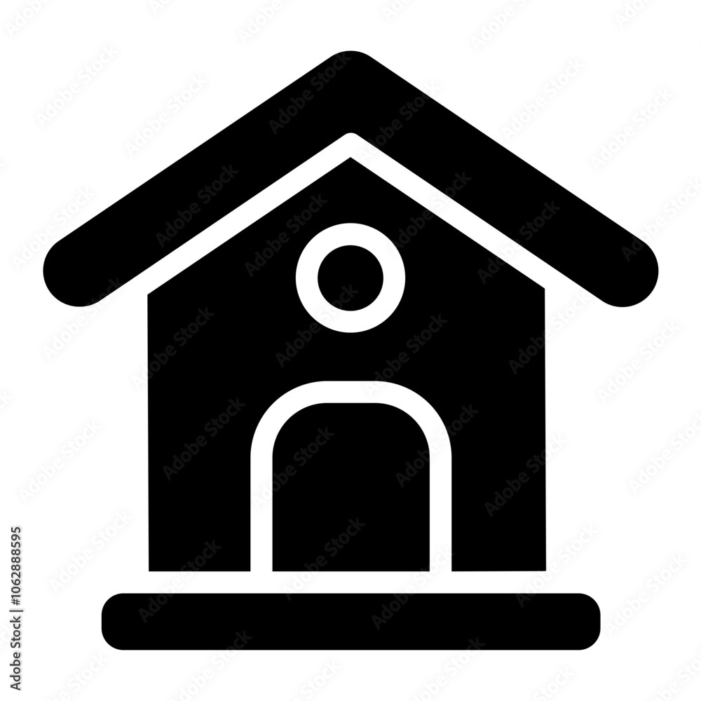 Kennel Solid Icon Kennel Solid Icon