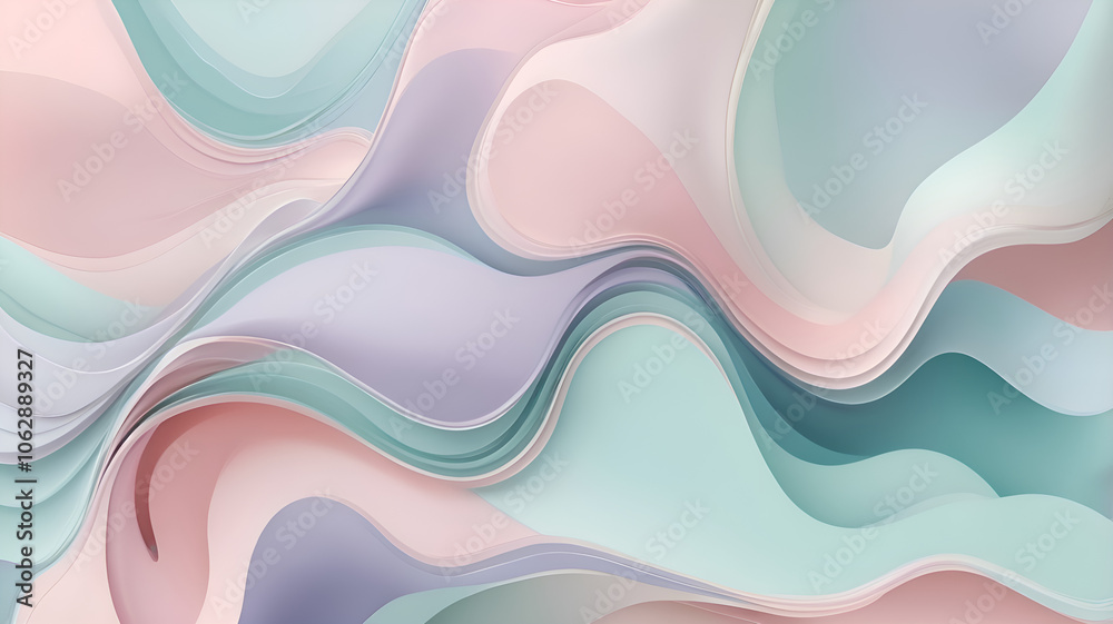 Fototapeta premium Gentle Layers 