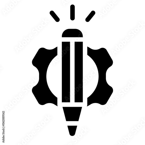 Creative idea Solid Icon