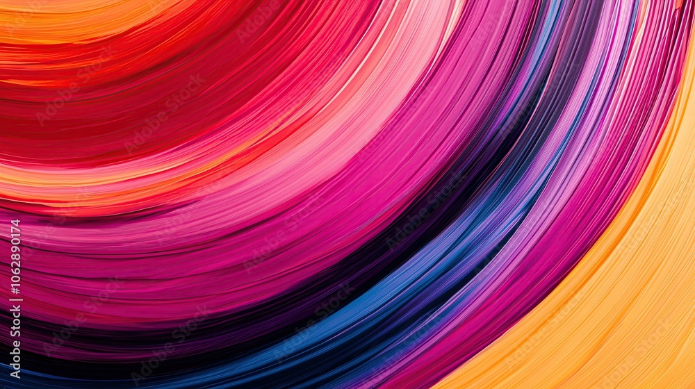 A vibrant abstract painting with swirling lines and bright colors, capturing a sense of joy and movement, isolated on a white background, high resolution 8K A vibrant abstract painting with swirling lines and bright colors, capturing a sense of joy and movement, isolated on a white background, high resolution 8K