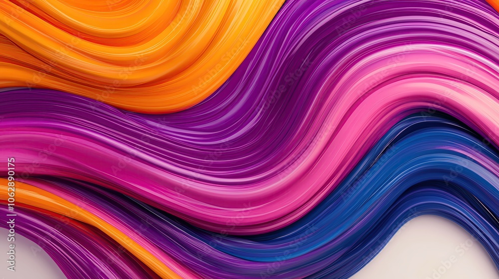 A vibrant abstract painting with swirling lines and bright colors, capturing a sense of joy and movement, isolated on a white background, high resolution 8K A vibrant abstract painting with swirling lines and bright colors, capturing a sense of joy and movement, isolated on a white background, high resolution 8K