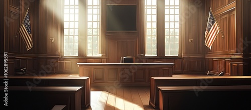 American Courtroom Interior photo