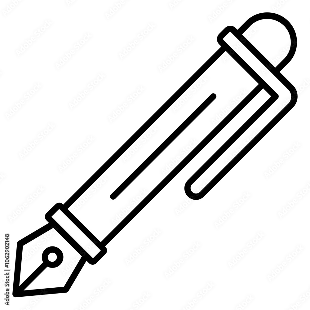 fountain pen icon fountain pen icon