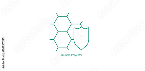 Durable Polyester Icon for Long-Lasting Fabric and Eco-Friendly Clothing