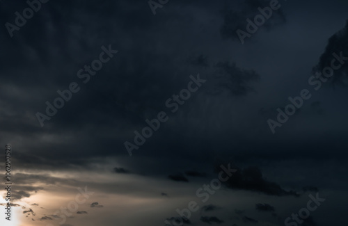 Cloud storm sky dark halloween background rain lightning thunder stoumy typhoon Nature light scene rainy atmosphere damage effect carbon dioxide dust air pollution 2.5 Pm, texture nature windstorm.