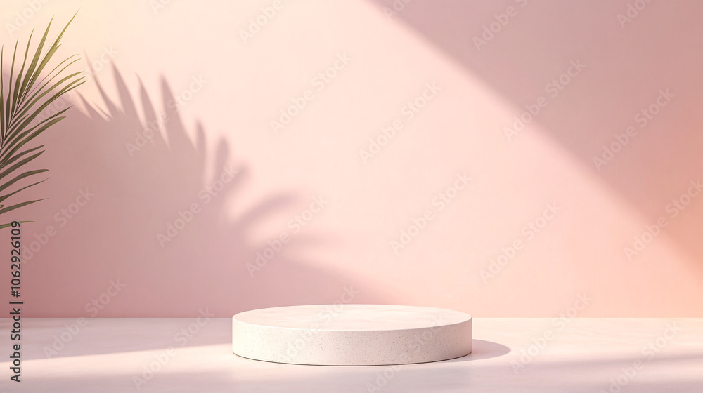 A sleek, circular 3D podium stands against a gradient backdrop, rendered with clean lines and a matte finish. The lighting is evenly diffused, adding gentle shadows and emphasizing the platform's A sleek, circular 3D podium stands against a gradient backdrop, rendered with clean lines and a matte finish. The lighting is evenly diffused, adding gentle shadows and emphasizing the platform's